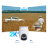 EZVIZ CB8 Lite 4G Kit 2K⁺ Outdoor Battery Pan & Tilt Camera with 5W Solar Panel – 4G LTE, Wi-Fi 6, AI Human & Vehicle Detection (CS-CB8C/SP 4MP)